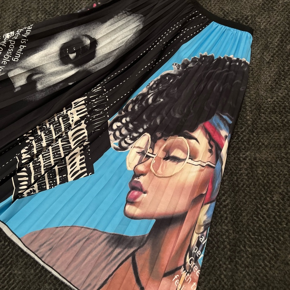 Inspirational Graphic Print Scarf